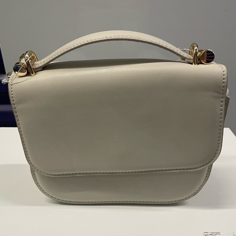 H&M Elegant Cream Shoulder Bag - Picture 2 of 8